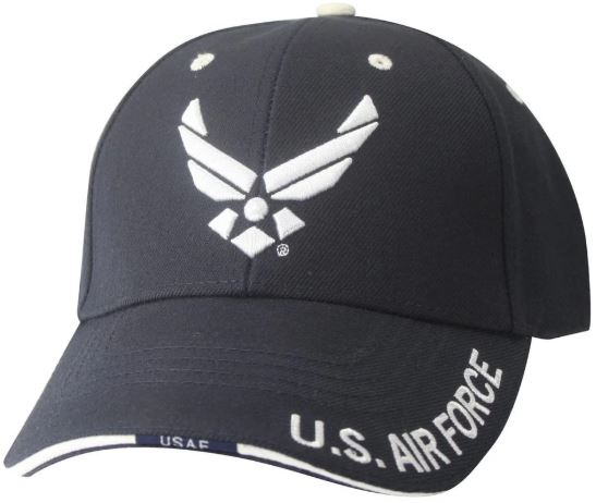 US Military Service Branch & Patriotic Ball Caps (Assorted)