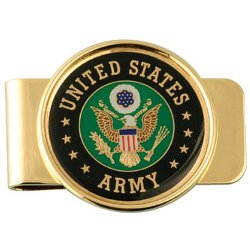 Military Money Clips (Service Branch & Patriotic Designs)