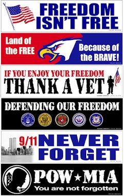 Patriotic and Inspirational Magnets