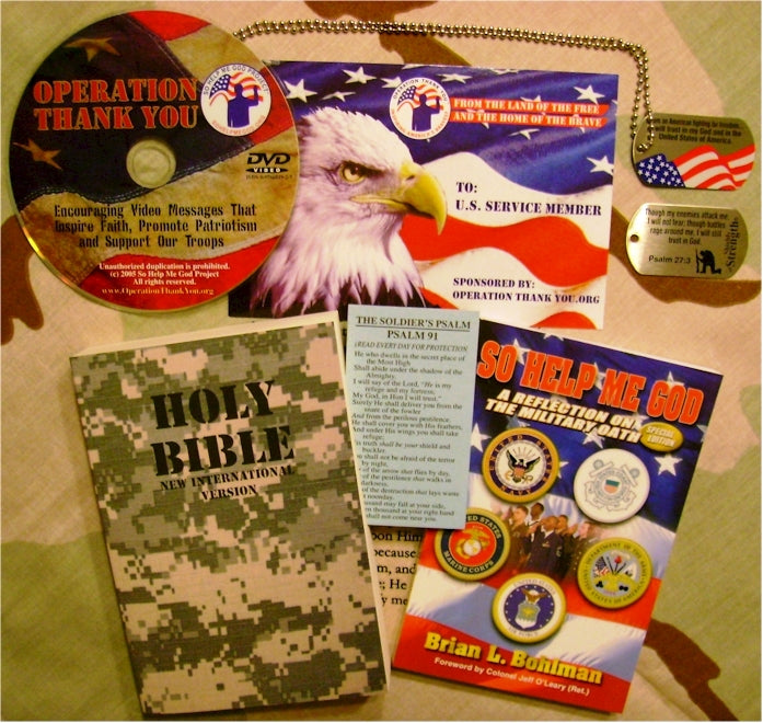 Spiritual Support Resource Packs for US Military, Veterans, Chaplains, Families of the Fallen