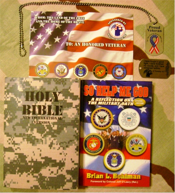 Spiritual Support Resource Packs for US Military, Veterans, Chaplains, Families of the Fallen