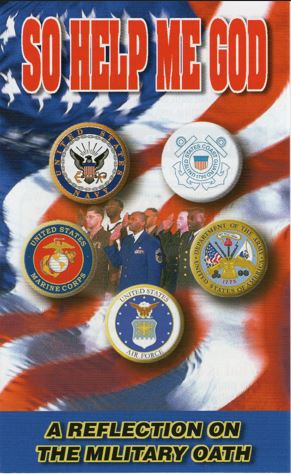 So Help Me God: A Reflection on the Military Oath tract pamphlet (25-pack)
