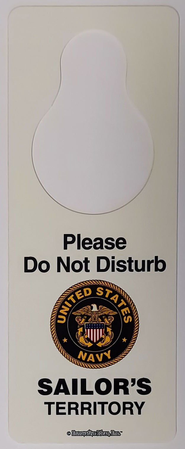 Military & Patriotic "Do Not Disturb" Door Hangers (Assorted)