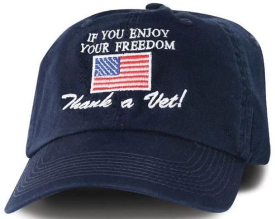 US Military Service Branch & Patriotic Ball Caps (Assorted)