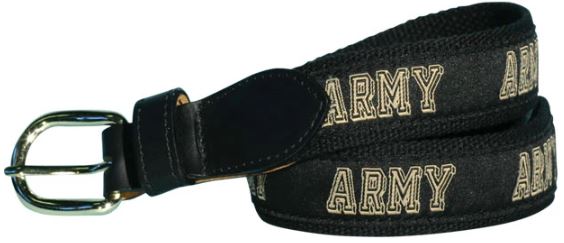 US Military Branch Casual Dress Belts (Assorted)