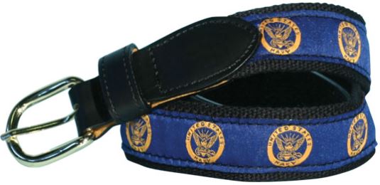 US Military Branch Casual Dress Belts (Assorted)