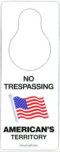 Military & Patriotic "Do Not Disturb" Door Hangers (Assorted)