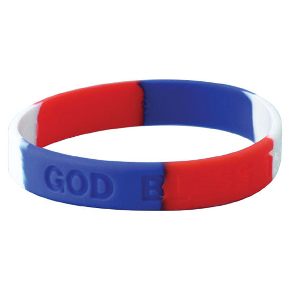 Military & Patriotic Wristbands (Assorted Designs)