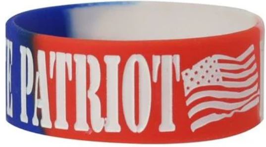 Military & Patriotic Wristbands (Assorted Designs)