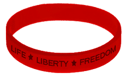 Military & Patriotic Wristbands (Assorted Designs)