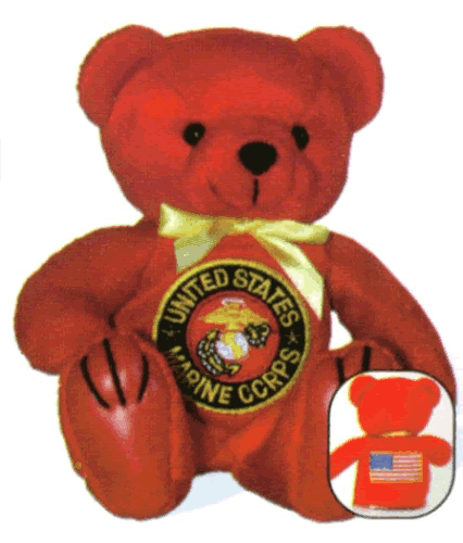 Honor Bear Stuffed Animals for Military, Police Officers, Firefighters