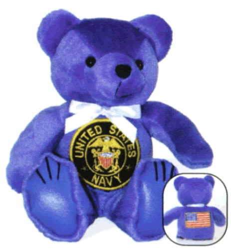 Honor Bear Stuffed Animals for Military, Police Officers, Firefighters